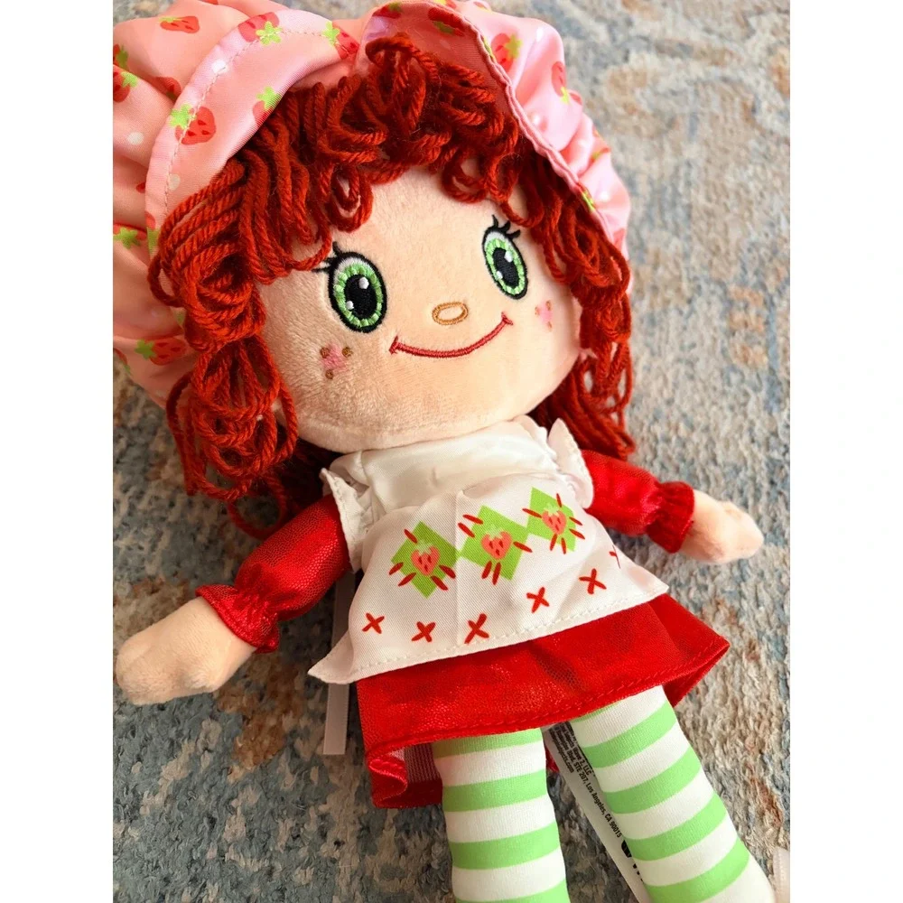 NEW Strawberry Shortcake 14-inch Ragdoll s Style Soft Plush Doll, Scented